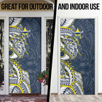 North Queensland Cowboys Door Cover Polynesian Tribal Tattoo Pacific Sport Art