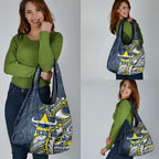 North Queensland Cowboys Grocery Bag Polynesian Tribal Tattoo Pacific Sport Art