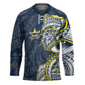 North Queensland Cowboys Hockey Jersey Polynesian Tribal Tattoo Pacific Sport Art