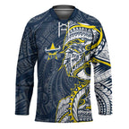 North Queensland Cowboys Hockey Jersey Polynesian Tribal Tattoo Pacific Sport Art