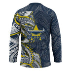 North Queensland Cowboys Hockey Jersey Polynesian Tribal Tattoo Pacific Sport Art