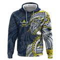 North Queensland Cowboys Hoodie Polynesian Tribal Tattoo Pacific Sport Art