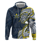 North Queensland Cowboys Hoodie Polynesian Tribal Tattoo Pacific Sport Art