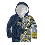 North Queensland Cowboys Kid Hoodie Polynesian Tribal Tattoo Pacific Sport Art