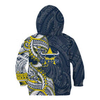 North Queensland Cowboys Kid Hoodie Polynesian Tribal Tattoo Pacific Sport Art