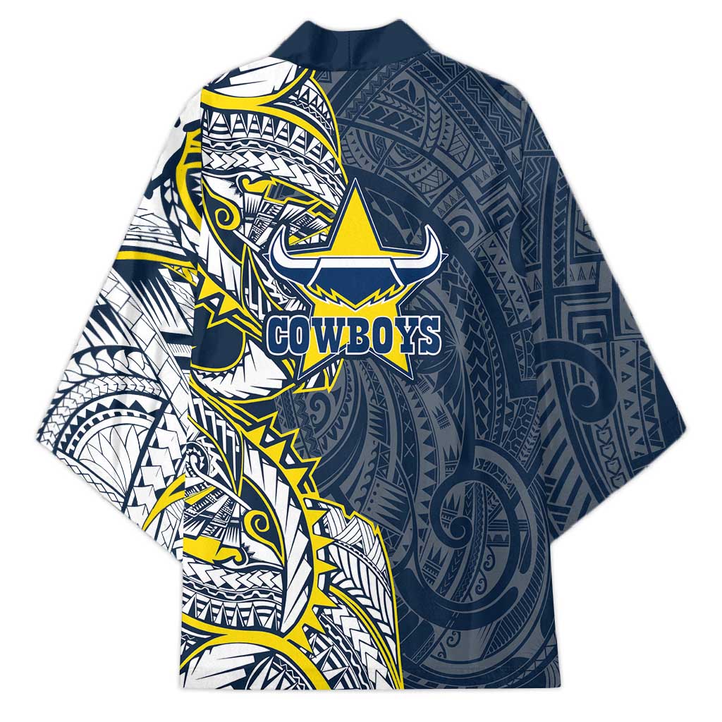 North Queensland Cowboys Kimono Polynesian Tribal Tattoo Pacific Sport Art
