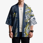 North Queensland Cowboys Kimono Polynesian Tribal Tattoo Pacific Sport Art