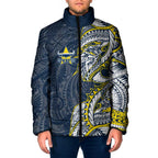 North Queensland Cowboys Padded Jacket Polynesian Tribal Tattoo Pacific Sport Art