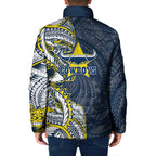 North Queensland Cowboys Padded Jacket Polynesian Tribal Tattoo Pacific Sport Art