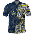 North Queensland Cowboys Polo Shirt Polynesian Tribal Tattoo Pacific Sport Art