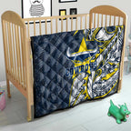 North Queensland Cowboys Quilt Polynesian Tribal Tattoo Pacific Sport Art