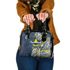 North Queensland Cowboys Shoulder Handbag Polynesian Tribal Tattoo Pacific Sport Art