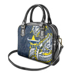 North Queensland Cowboys Shoulder Handbag Polynesian Tribal Tattoo Pacific Sport Art