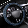 North Queensland Cowboys Steering Wheel Cover Polynesian Tribal Tattoo Pacific Sport Art