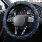 North Queensland Cowboys Steering Wheel Cover Polynesian Tribal Tattoo Pacific Sport Art