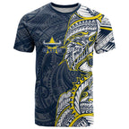 North Queensland Cowboys T Shirt Polynesian Tribal Tattoo Pacific Sport Art