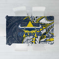 North Queensland Cowboys Tablecloth Polynesian Tribal Tattoo Pacific Sport Art