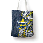 North Queensland Cowboys Tote Bag Polynesian Tribal Tattoo Pacific Sport Art