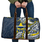 North Queensland Cowboys Travel Bag Polynesian Tribal Tattoo Pacific Sport Art
