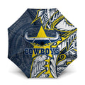North Queensland Cowboys Umbrella Polynesian Tribal Tattoo Pacific Sport Art