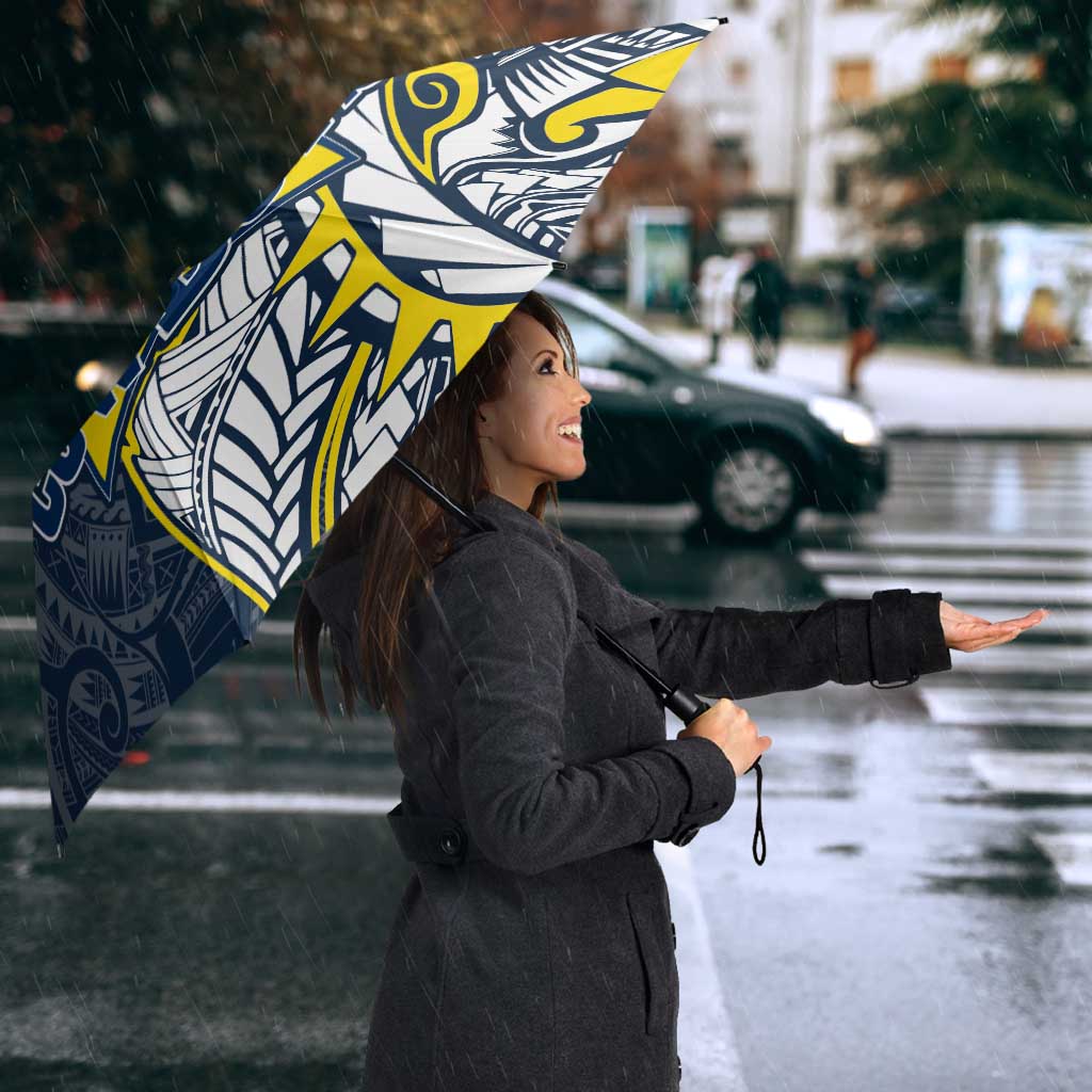 North Queensland Cowboys Umbrella Polynesian Tribal Tattoo Pacific Sport Art