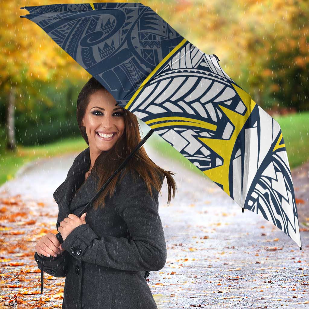 North Queensland Cowboys Umbrella Polynesian Tribal Tattoo Pacific Sport Art