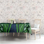 Canberra Raiders Rugby Tablecloth Polynesian Tribal Viking Warrior Green Blue Pattern