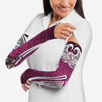 Manly Warringah Sea Eagles Rugby Arm Sleeves Polynesian Tribal Eagle Warrior Maroon Pattern