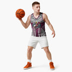Manly Warringah Sea Eagles Rugby Basketball Jersey Polynesian Tribal Eagle Warrior Maroon Pattern