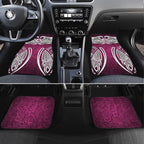Manly Warringah Sea Eagles Rugby Car Mats Polynesian Tribal Eagle Warrior Maroon Pattern