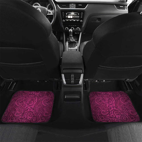 Manly Warringah Sea Eagles Rugby Car Mats Polynesian Tribal Eagle Warrior Maroon Pattern