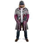 Manly Warringah Sea Eagles Rugby Cloak Polynesian Tribal Eagle Warrior Maroon Pattern