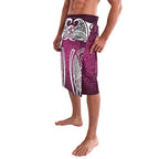 Manly Warringah Sea Eagles Rugby Lavalava Polynesian Tribal Eagle Warrior Maroon Pattern