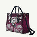 Manly Warringah Sea Eagles Rugby Leather Bag Polynesian Tribal Eagle Warrior Maroon Pattern
