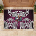 Manly Warringah Sea Eagles Rugby Rubber Doormat Polynesian Tribal Eagle Warrior Maroon Pattern