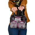 Manly Warringah Sea Eagles Rugby Shoulder Handbag Polynesian Tribal Eagle Warrior Maroon Pattern