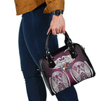 Manly Warringah Sea Eagles Rugby Shoulder Handbag Polynesian Tribal Eagle Warrior Maroon Pattern