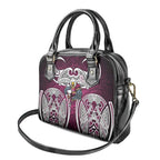 Manly Warringah Sea Eagles Rugby Shoulder Handbag Polynesian Tribal Eagle Warrior Maroon Pattern