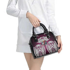 Manly Warringah Sea Eagles Rugby Shoulder Handbag Polynesian Tribal Eagle Warrior Maroon Pattern