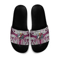 Manly Warringah Sea Eagles Rugby Slide Sandals Polynesian Tribal Eagle Warrior Maroon Pattern