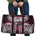Manly Warringah Sea Eagles Rugby Travel Bag Polynesian Tribal Eagle Warrior Maroon Pattern