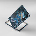 Adelaide Strikers Cricket Mascot Canvas Wall Art Aboriginal Dot Art Blue And Black Tribal Pattern