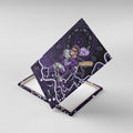 Hobart Hurricanes Cricket Mascot Canvas Wall Art Aboriginal Dot Art Purple And Black Tribal Pattern