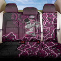 Sydney Sixers Cricket Mascot Back Car Seat Cover Aboriginal Dot Art Pink And Black Tribal Pattern