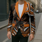 Personalized Wests Tigers Rugby Blazer Aboriginal Dot Art - Dreamtime Rugby Mascot
