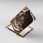 Personalized Wests Tigers Rugby Canvas Wall Art Aboriginal Dot Art - Dreamtime Rugby Mascot