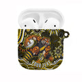 Personalized Richmond Tigers AirPods Case Aboriginal Dot Art - Dreamtime Football Mascot