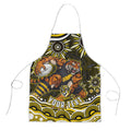 Personalized Richmond Tigers Apron Aboriginal Dot Art - Dreamtime Football Mascot