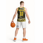 Personalized Richmond Tigers Basketball Jersey Aboriginal Dot Art - Dreamtime Football Mascot