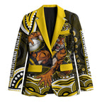 Personalized Richmond Tigers Blazer Aboriginal Dot Art - Dreamtime Football Mascot